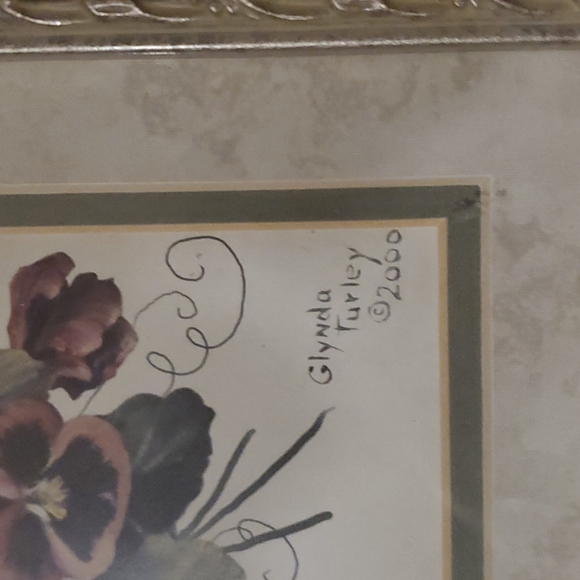 Authentic Vintage 2000 Glynda Turley Print - Picture 2 of 4